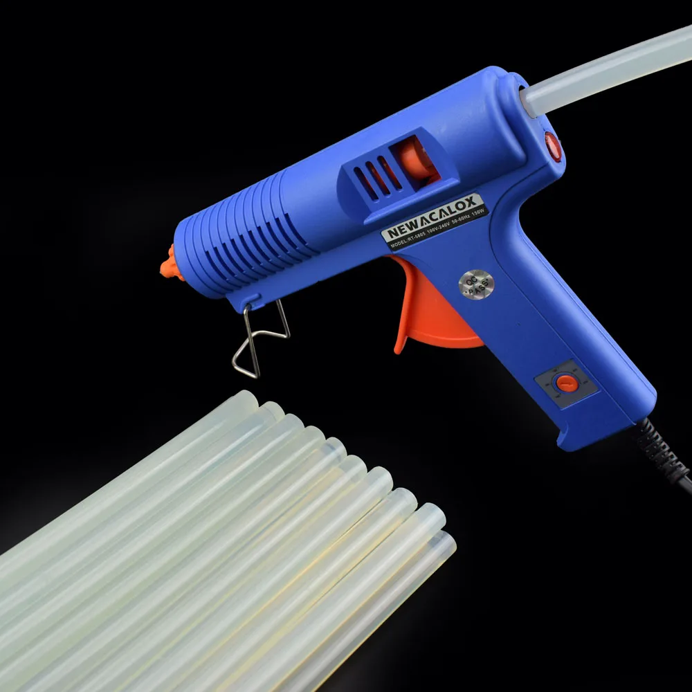 Imagem -04 - Newacalox-hot Melt Cola em Bastão Transparente Alto Diâmetro Adesivo Faça Você Mesmo Repair Tool Diâmetro 11 mm 0.43in Comprimento 200 mm 7.9in 20 Pcs Set