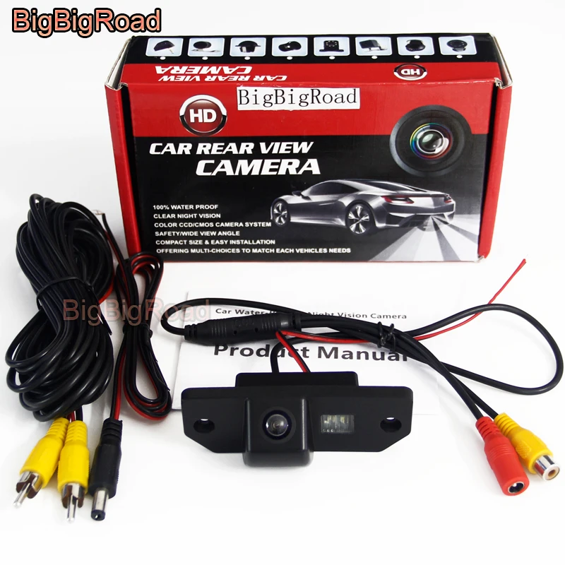 

BigBigRoad For Ford Mondeo C-MAX C MAX Focus Sedan 2005 2006 2007 2008 2009 2010 2011 Car Rear View Backup Parking CCD Camera