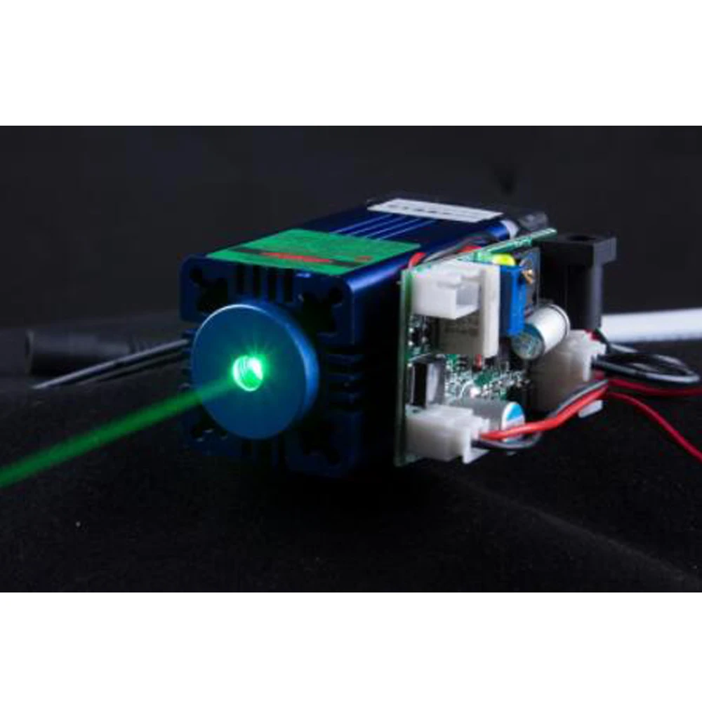 Imagem -02 - Módulo de Laser Verde Laser Azul Verde de 100 150mw 1w 488 520 525nm Laser Azul Verde