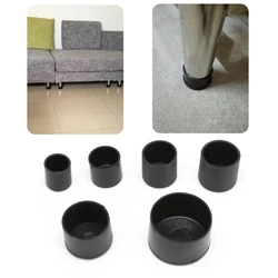 Anti Scratch PE Floor Protector Caps, Chair Ferrule, Furniture Feet Leg, 4 Pcs