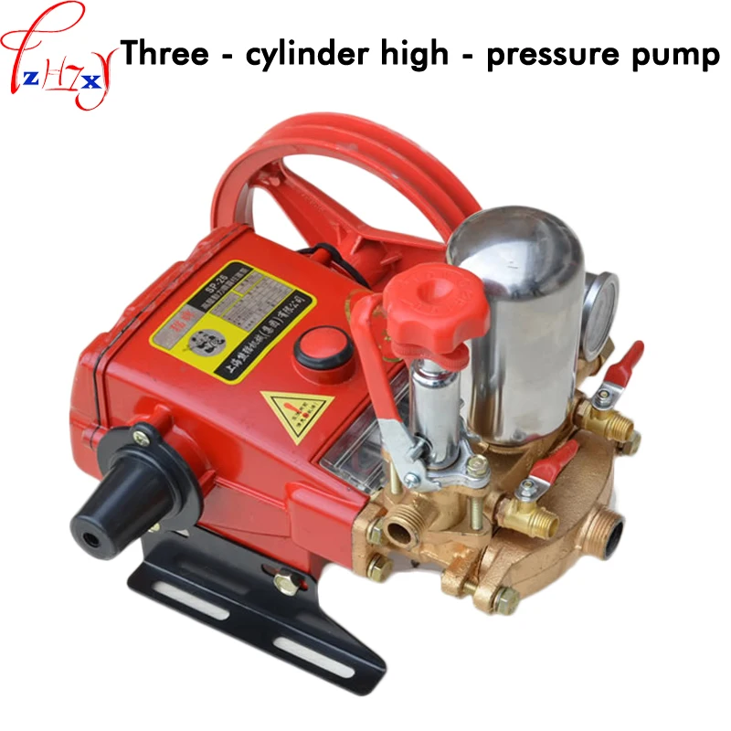 

26 type three cylinder electric high pressure pump agricultural spray machine pump head spray pump 12-22L/min