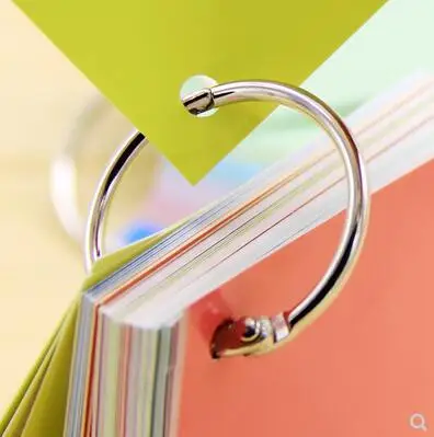 Creative Iron Storage Ring Circle Hoop DIY Binding Card Ring Bottled Loose-leaf Easy Rings