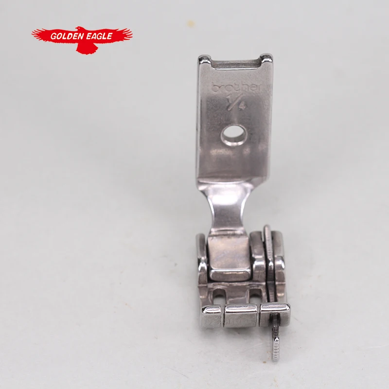 S570 Double Needle Presser Foot For Sewing Machine 1/4*1/16 Right Side