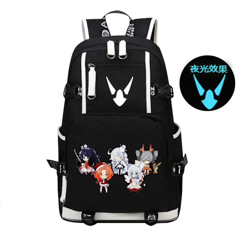 

Игра Honkai Impact 3, Kiana Kaslana, дорожный рюкзак Kawaii, женский рюкзак Mochila Feminina, Оксфорд, школьные сумки, большая сумка для книг