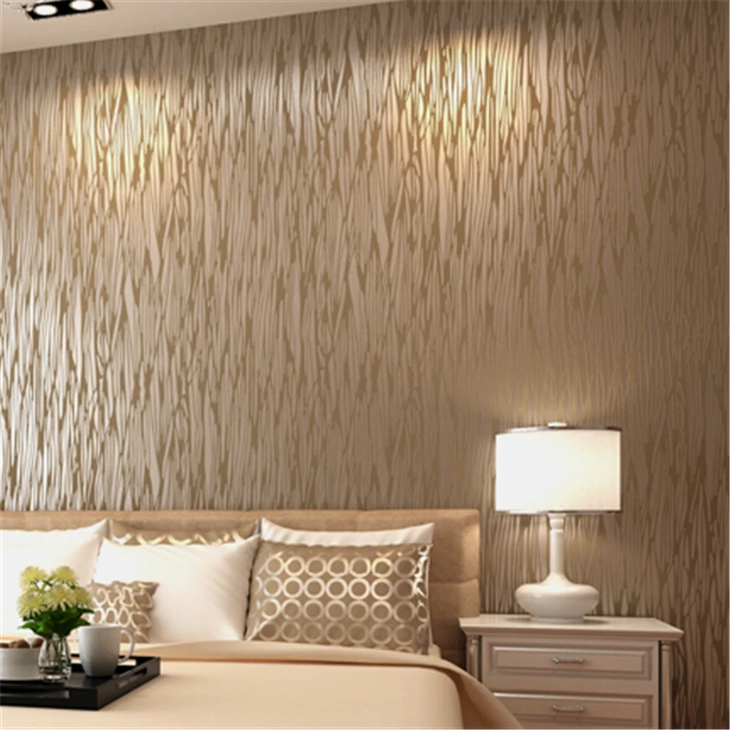 

beibehang Top tapete for living room Textile Wallpapers modern Brief Stripe Wall paper Tv Background Wall papel de parede R257