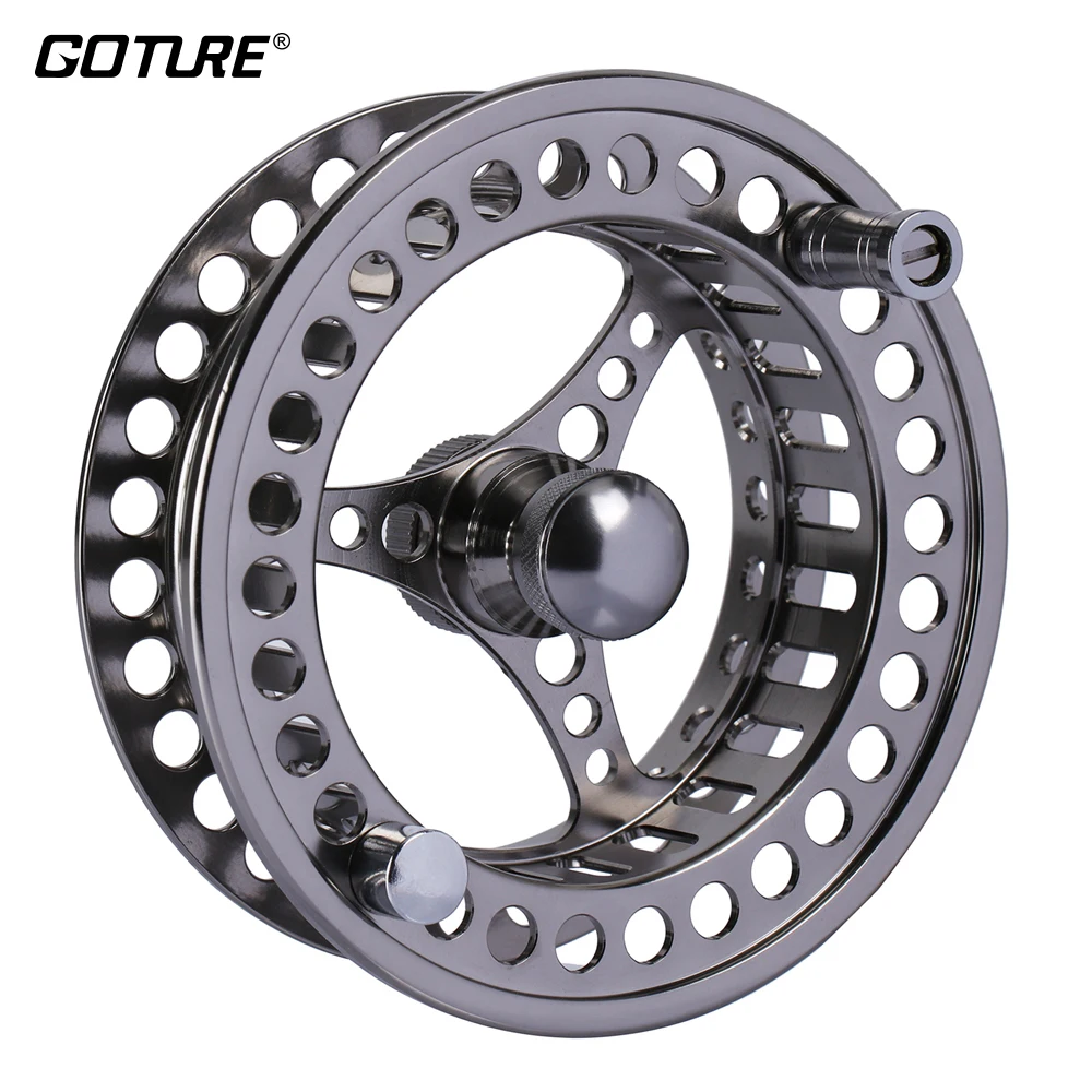 Goture Fly Reel Spool Spare Coil 3/4 5/6 7/8 9/10 CNC Machine Cut Aluminum for Fly Fishing