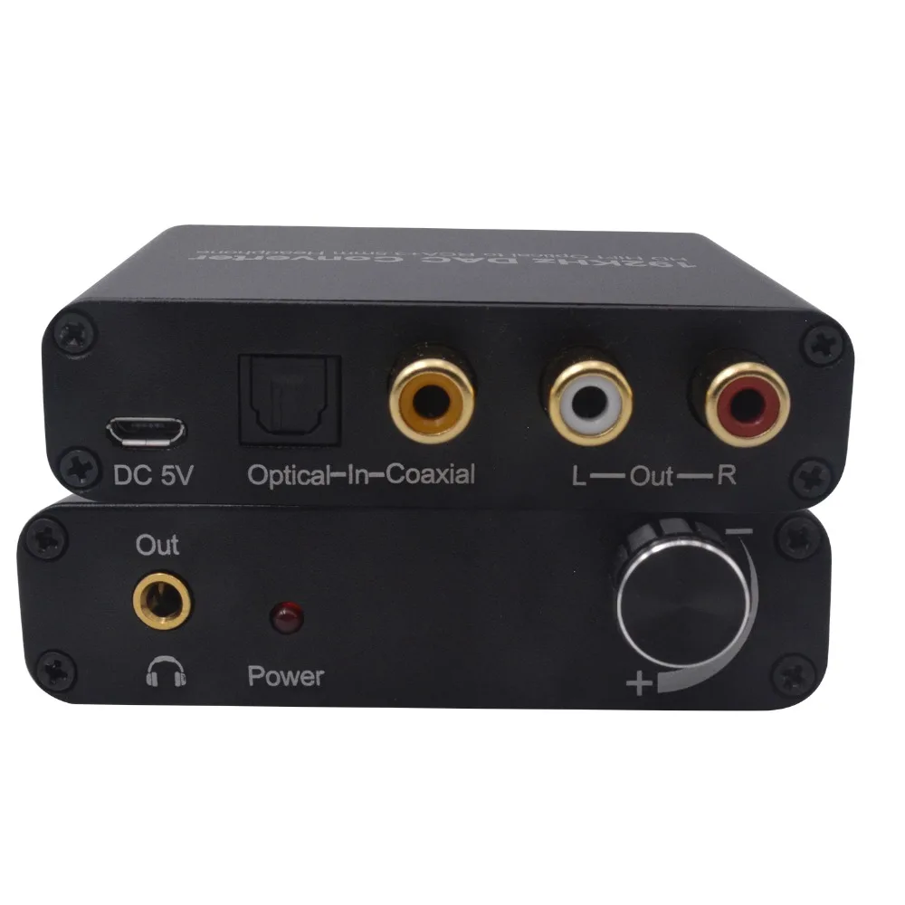 Digital 5.1 Audio Decoder Support Dolby Dts/ac-3 Optical Coaxial To 5.1-Channel Analog Converter Adapter DAC Audio for  DVD PS4