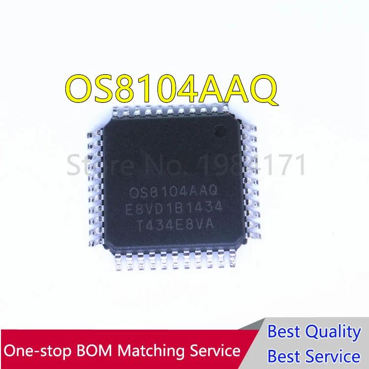 

10Pcs OS8104AAQ"QFP-44" New