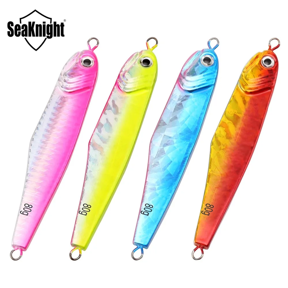 SeaKnight SK301 Metal Jig 1PC 30g 40g 50g 60g 80g 100g Jig Spoon Fishing Lure Artificial Bait Jigging Fishing Boat Fishing