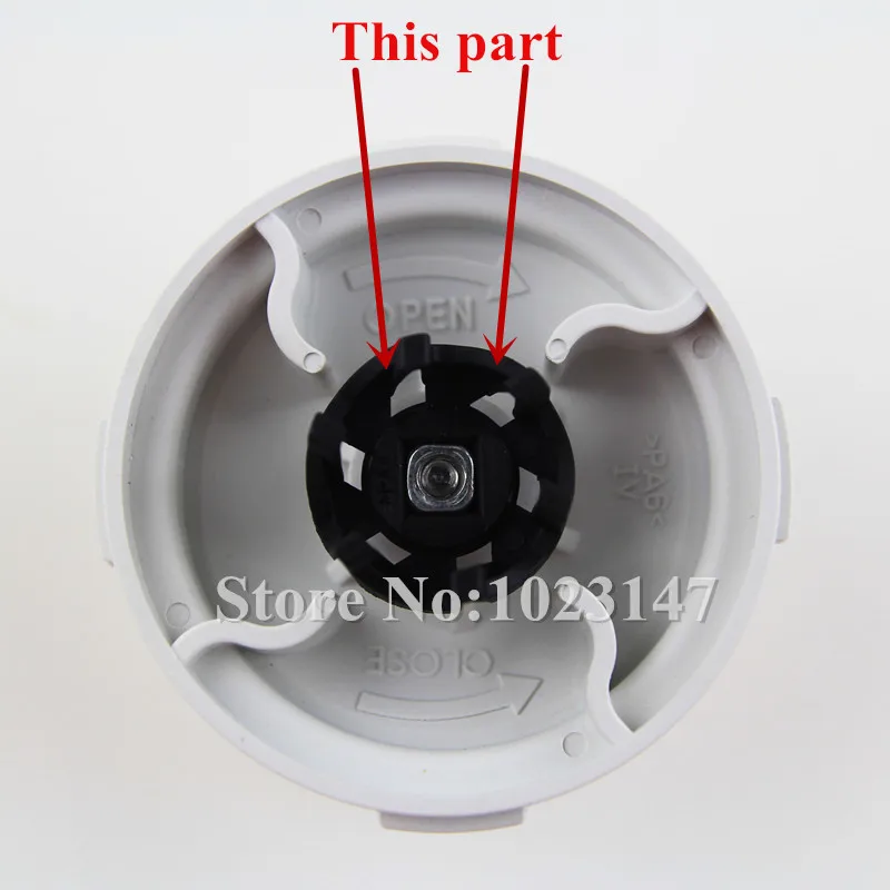 1 piece Plastic Shaft  Blade Foot Seat replacement for HR2003 hr2004 hr2006 hr2024 hr2027 Blender Knife