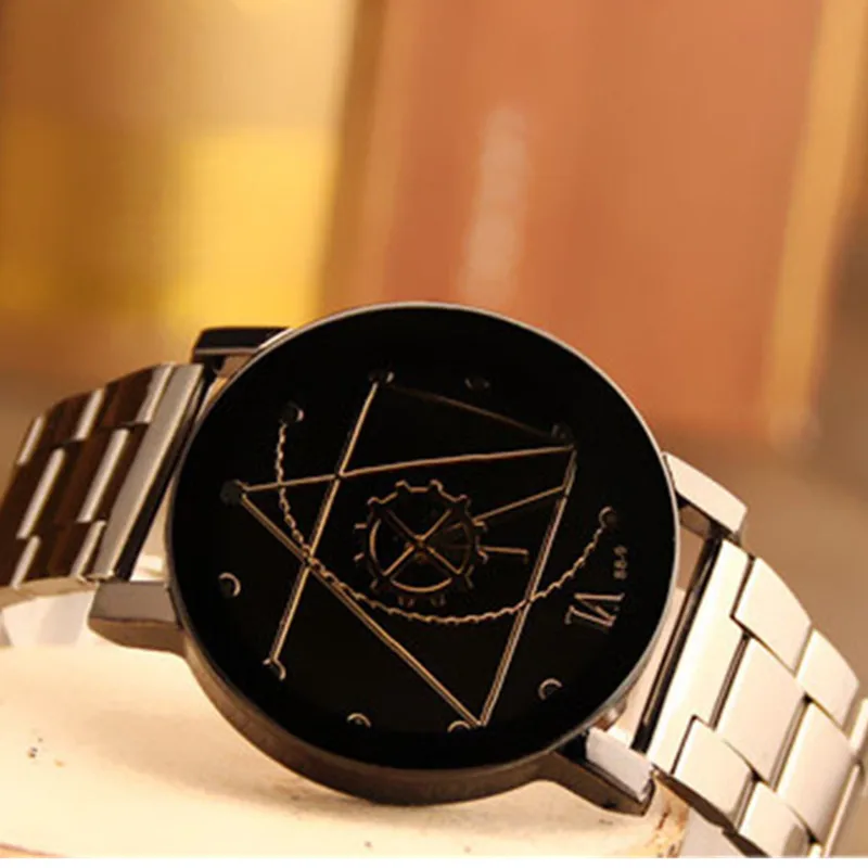 Splendid Original Brand Couple Watch Men Watch Women Stainless Steel Fashion Pair Watches Clock reloj hombre reloj mujer montre