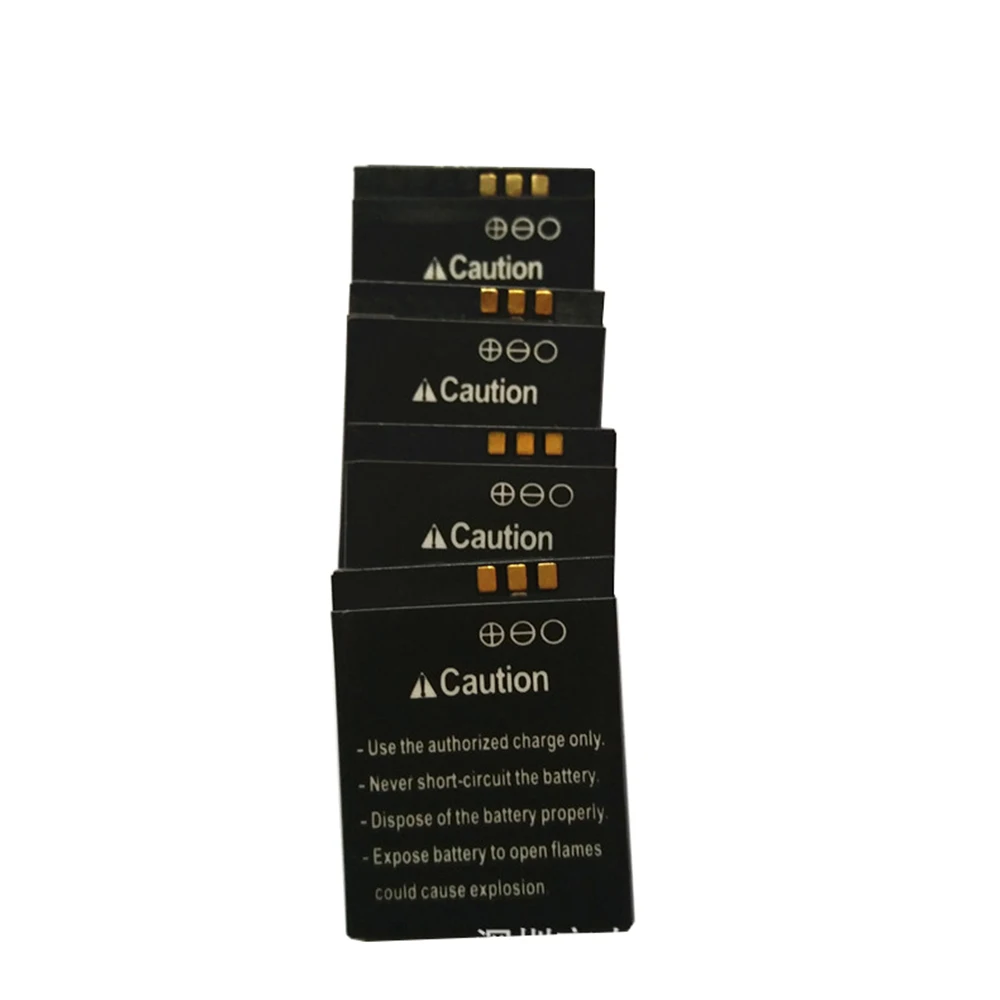 3pcs/lot 3.7V 380mAh Rechargeable Battery For Smart Watch dz09 SmartWatch Battery Replacement Battery Wholesale