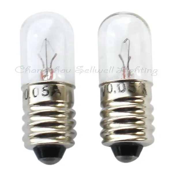 2024 New New Arrival Professional Ce Edison Edison Lamp New!miniature Lamps Lighting 0.05a E10 T10x28 A108