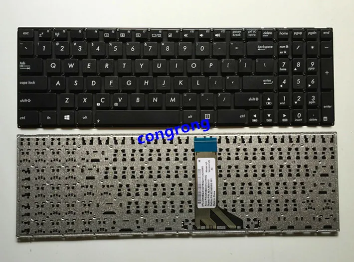 E Keyboard for ASUS X553 X553M X553MA K553M K553MA F553M F553MA Black US laptop Keyboard