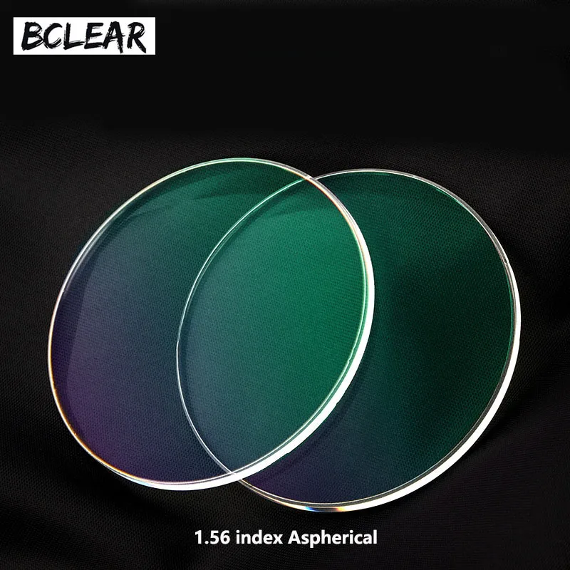 BCLEAR 1.56 Aspheric Prescription Lenses Hmc UV TCM Optical Lens Diopter Myopia Reading Presbyopia Astagmatism Spectacle Glasses