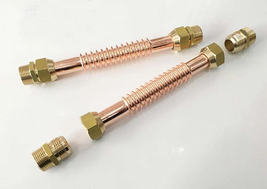 Air conditioner parts ripple screw shape copper tube 3/4\