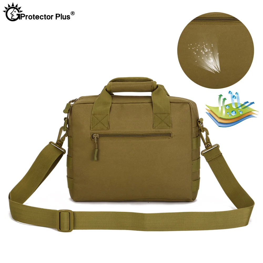 Tactical Hunting Camouflage Handbag 10 Inches IPad 4 Waterproof Nylon Shoulder Fishing Crossbody Sports Bag Messenger Bags