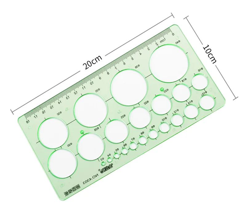 Jinsihou 4303 Runde Vorlage Herrscher Kreis Zeichnung Vorlage Herrscher gebäude design herrscher