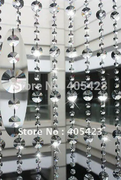 

free shipping!10meter/lot, Entrance / sun flower crystal bead curtain/Crystal Curtain/ Room Divider/Finished curtain/BQF-3-004