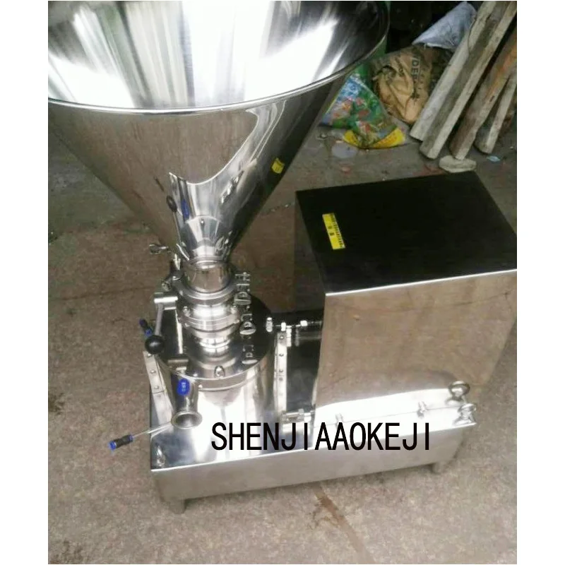 1PC Stainless steel Liquid material mixer 304 5T/h Gouache mixer water/liquid and powder/solid mixer for food 380V