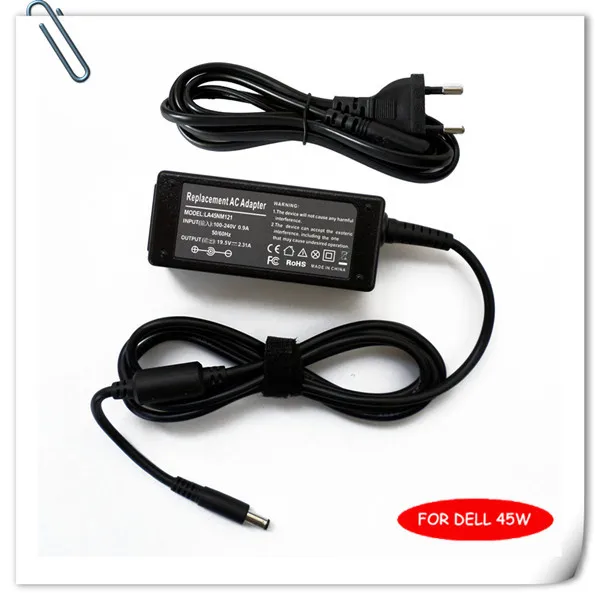 AC Adapter Power Supply For Dell XPSD12-5335CRBFB XPS 12 12D 13 13D-148 Ultrabook 19.5V 2.31A LA45NM121 ordenadores portatiles