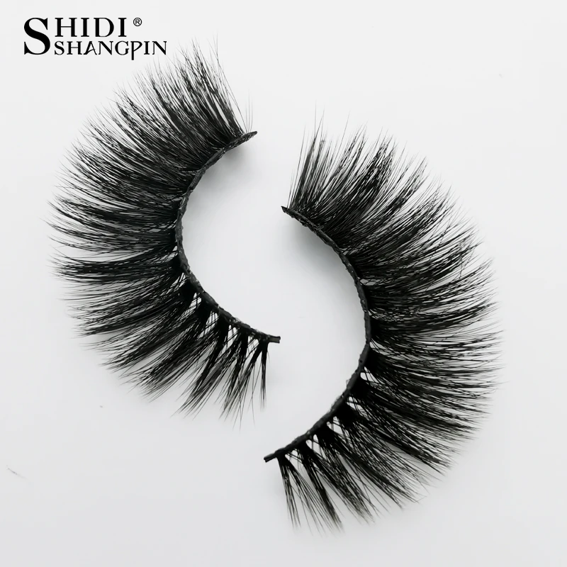 SHIDISHANGPIN 50 زوجا لونغ الطبيعية الرموش الصناعية رقيق 3d المنك جلدة المكياج 100% القسوة شحن رموش زائفة فو cils G800 #6