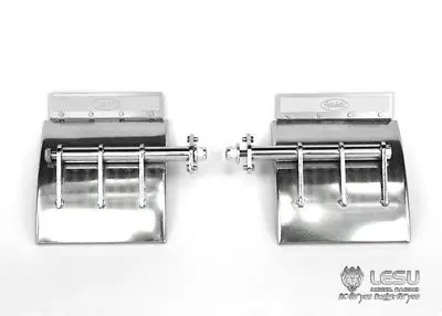 Metalowe błotniki osłona przeciwbłotna Lesu do 1/14 Tamiyaya King Haul RC ciągnik siodłowy Model samochodu zmodernizowane części TH04729