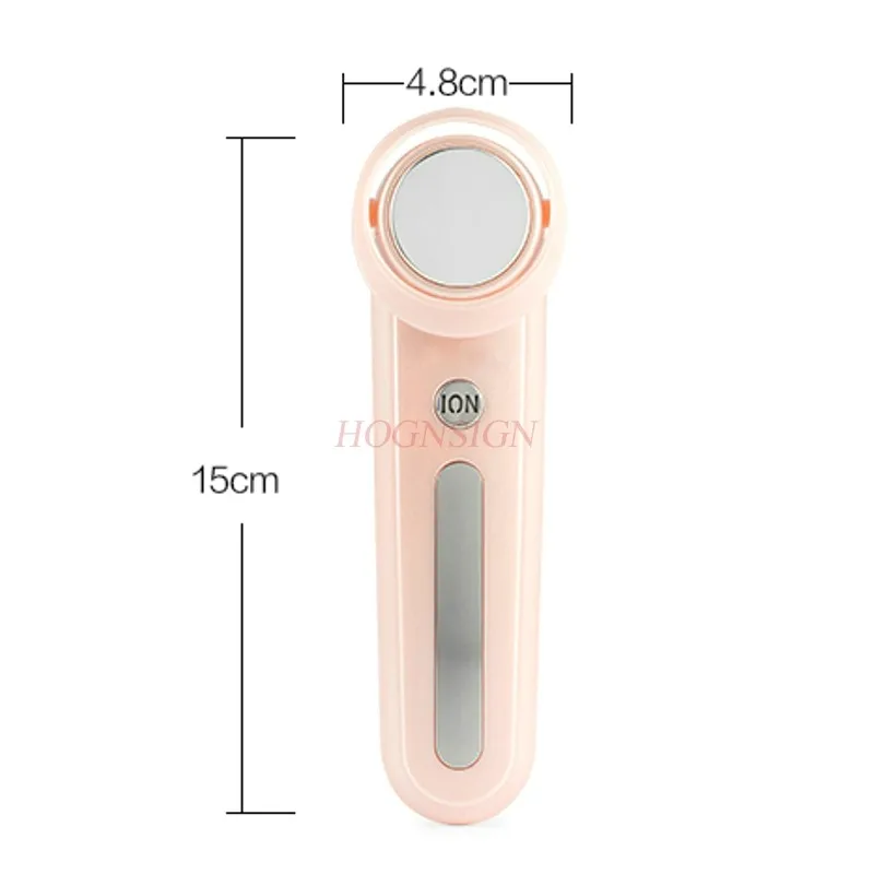 Electronic beauty instrument ion import instrument export cleansing instrument pore cleaner warm vibration massage instrument