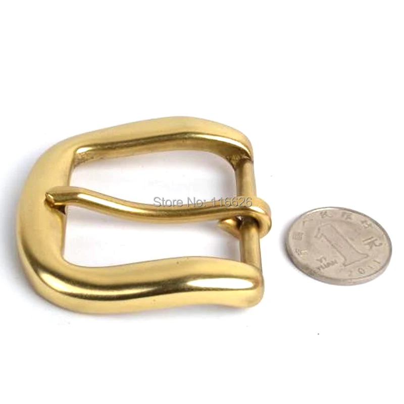 DIY 가죽 공예 women 큰 size 핀 버클 solid brass material 2 개/몫 inner 40mm