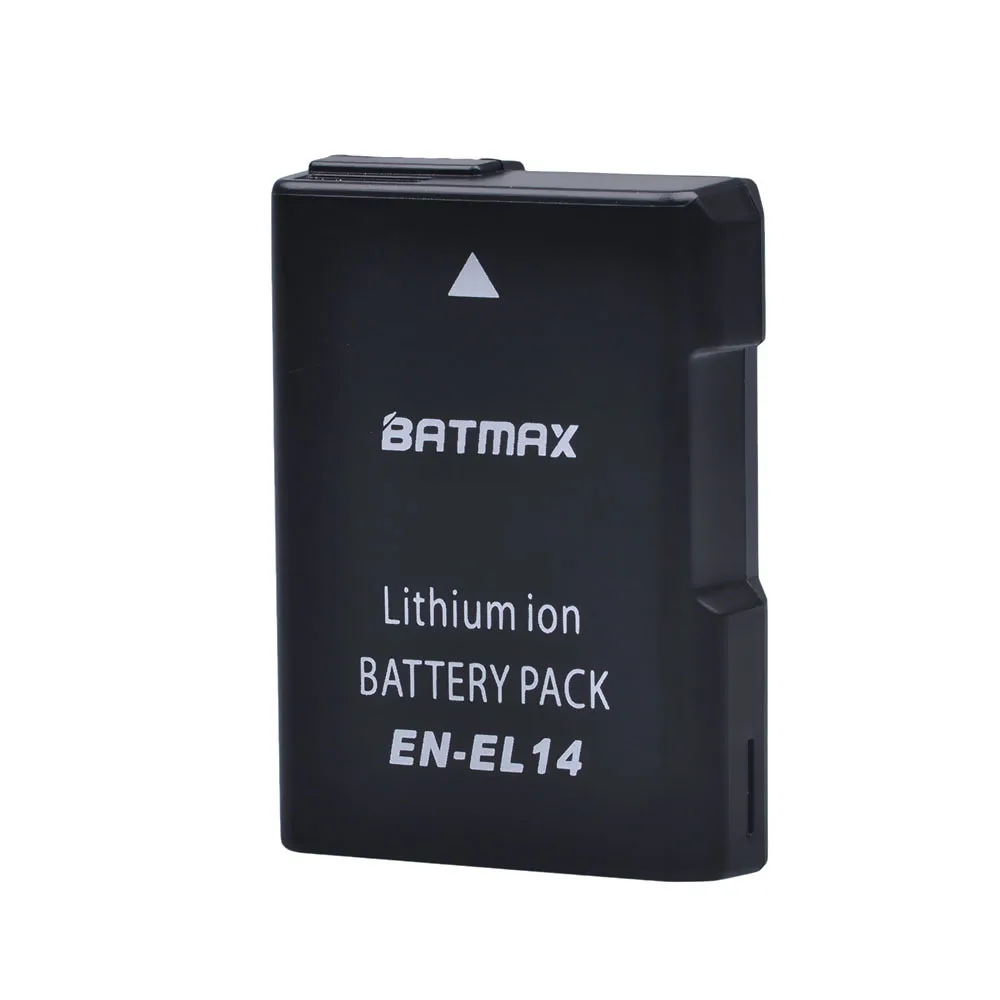 Batmax EN-EL14 Bateria EN-EL14A EL14 1200mAh Bateria do aparatu Nikon DF D3100 D3200 D3300 D3400 D5600 D5100 D5200 P7000 P7800