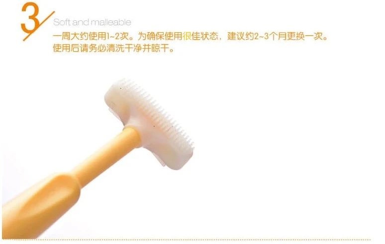Tongue Scraper Tongue Brush Cleaning Tongue Surface Oral Cleaning brush Cleaner Fresh Breath Adults Health Care for baby child