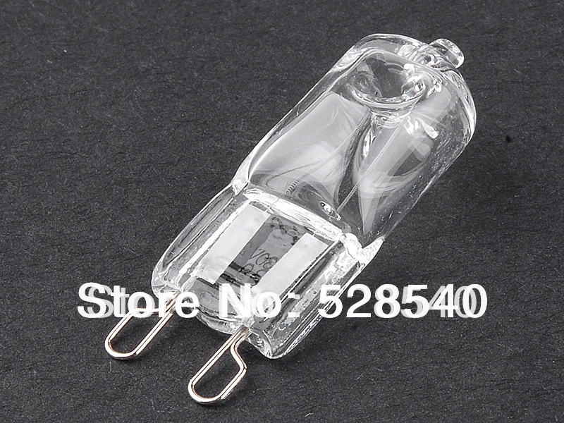 

100pcs G9 Halogen bulb 40W 120V Lamp Light Capsule frosted light Warm White Light clear Free shipping