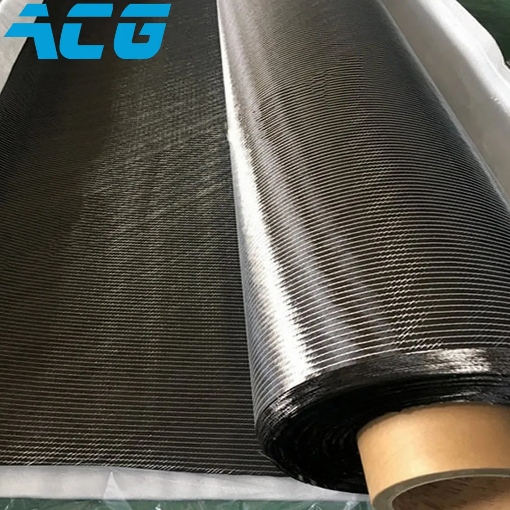 10m/Lot +/-45 Degree 300g Biaxial Carbon Fiber Cloth Fabric