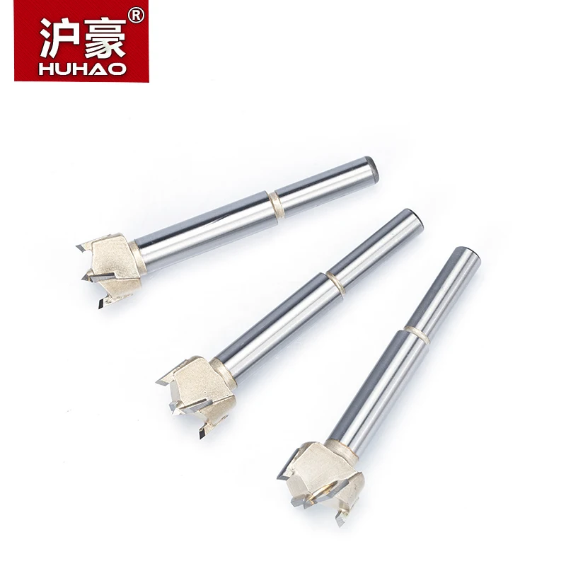 HUHAO 1pc Woodworking Drill Bits 12mm-80mm Forstner Tips CNC Tools Hole Saw Cutter Hinge Boring Tungsten Carbide Cutter