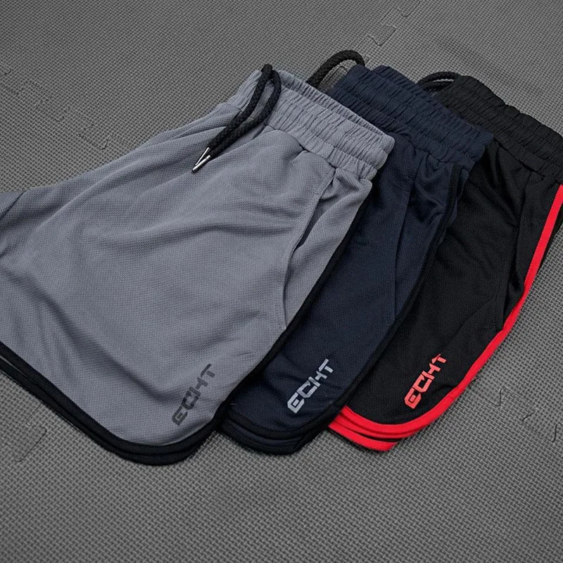 2024 NEW Summer Running Shorts Men Sports Jogging Fitness Shorts Quick Dry Mens Gym Men Shorts mesh gyms Shorts Men\'s sweatpants