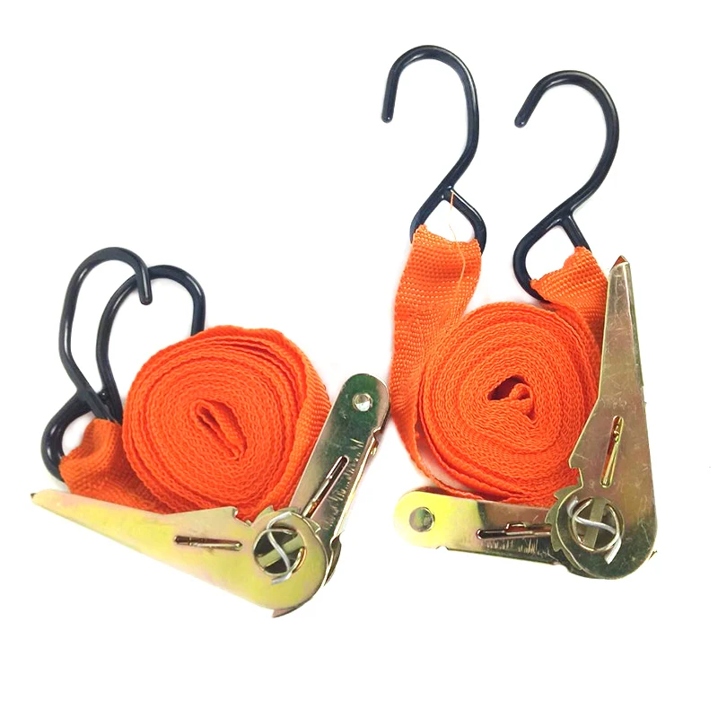 

2pcs Endless Ratchet Strap Tie 250 kg Downs High Strength bandage Multipurpose Durable Load Cargo Car Tension rope Accessories