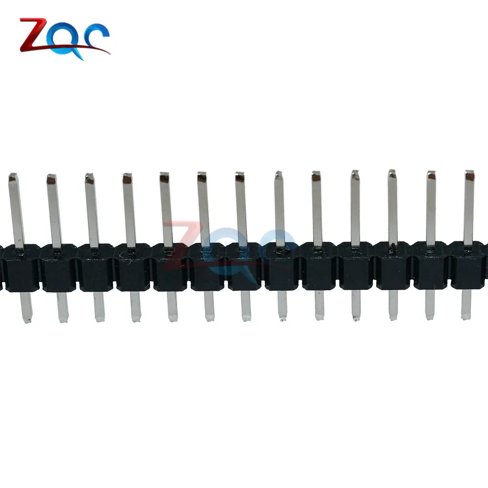 10pcs Single Row 40Pin 2.54mm Pitch Straight Male Pin Header