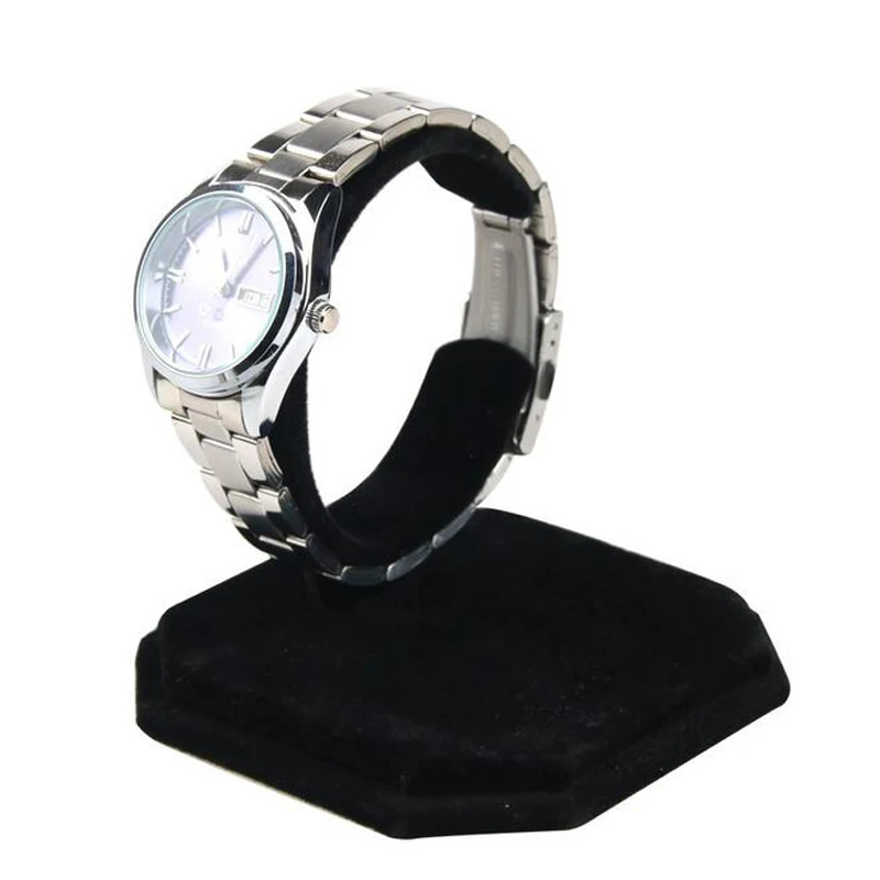 Hot sale fashion High Level Watch Shelf Box C Type Design Jewelry Bracelet Watch Display Rack Stand Holder White Black Options