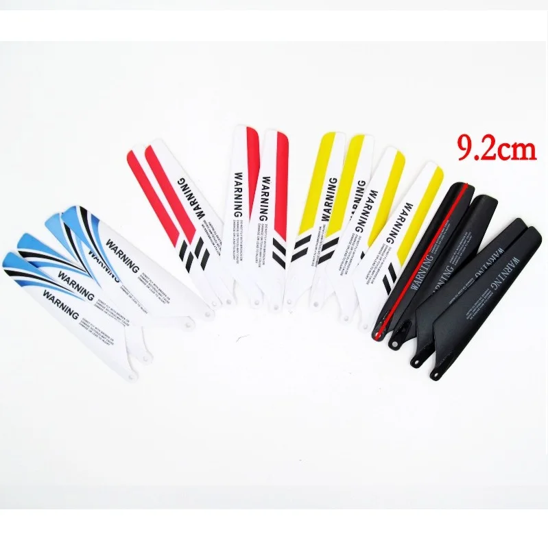 2A+2B 9.2CM S107 S105G S108G Main Blades Propellers Spare Parts Accessories For Mini Helicopter