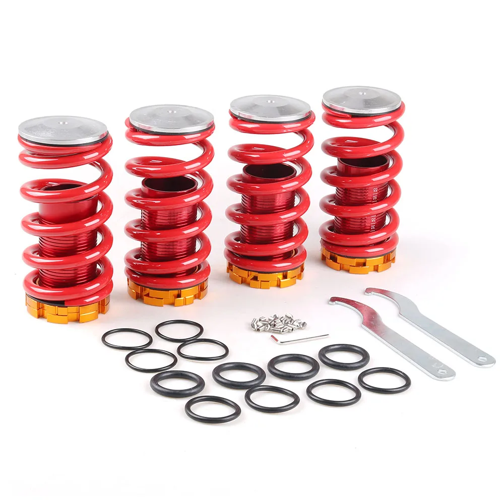 For Honda Civic 02-05 SI EP3 Coilover Springs Kit Red available Coilover Suspension Coilover Spring