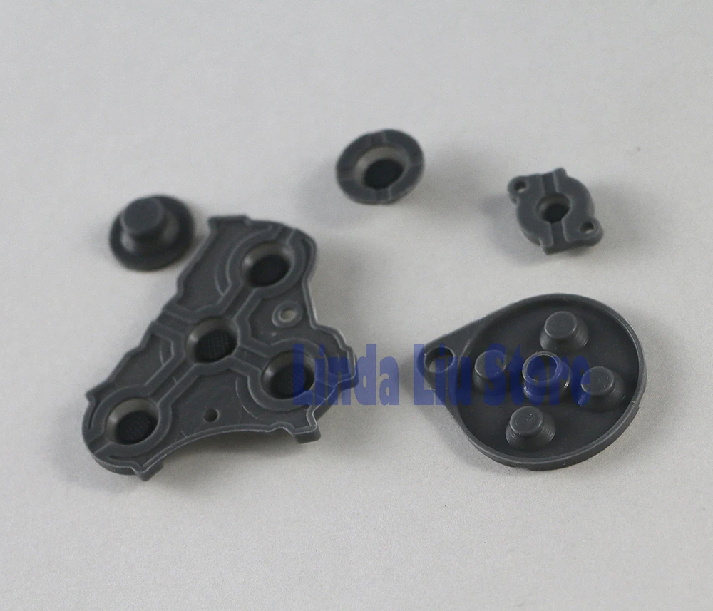 

50sets/lot For Nintendo GameCube NGC Controller Conductive Silicone Button Pad Replacements