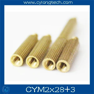 Free shipping M2*28+3mm  cctv camera isolation column 100pcs/lot Monitoring Copper Cylinder Round Screw