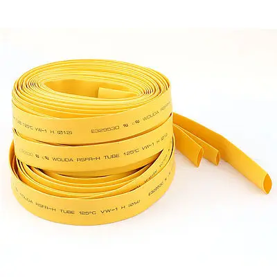 

3Pcs 10M 9mm/12mm/14mm 2:1 Heat Shrink Tube Sleeving Wrap Wire Kit 3 Sizes