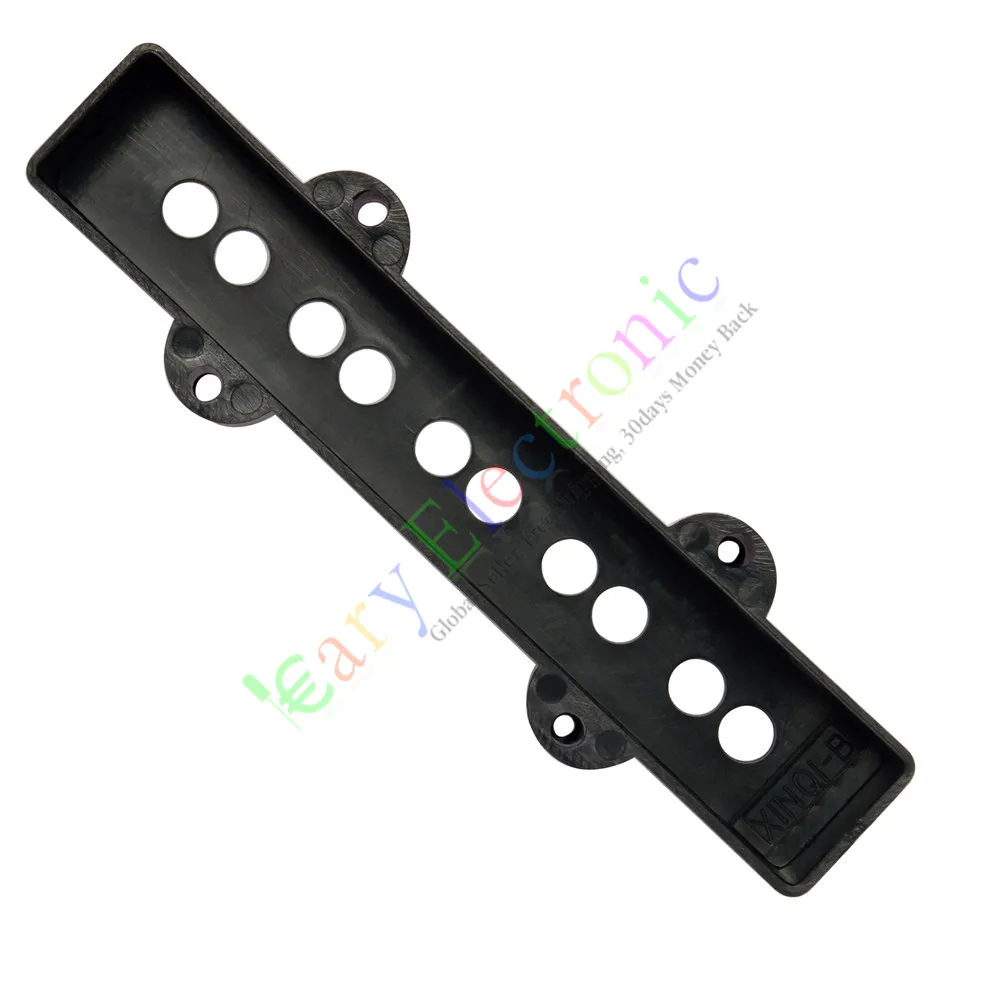 Wholesale and retail 30pc 100mm 5 String Electric Bass JAZZ Pickup Cover Open For Guitar Bridge Parts free shipping