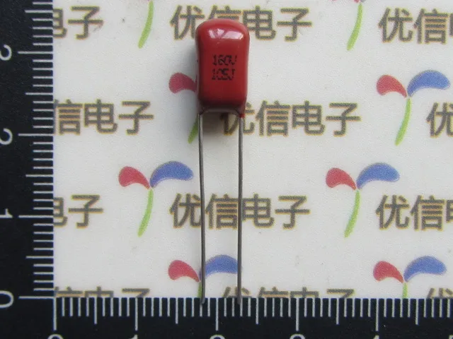 

Free Ship 100pcs/lot High Quality CBB Polypropylene film capacitor pitch 5mm 100V 105J (1UF) CBB/CL CBB capacitor 1uf