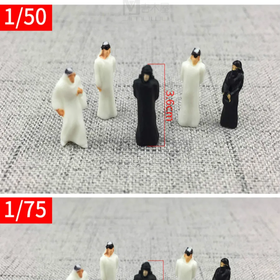 50pc1:50 1:75 1:100 1:150 1:200 skala Mini Abs Arabischen Abbildung Architektonische Sand Tabelle Material Modell Hintergrund Charakter Haltung – Detail 16