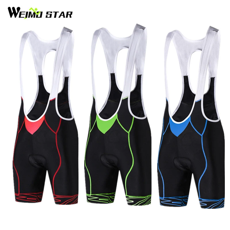 Weimostar Pro Racing Sport Cycling Bib Shorts Coolmax 3D Gel Padded MTB Bike Shorts Riding Tight Bicycle Bib Short Ropa Ciclismo