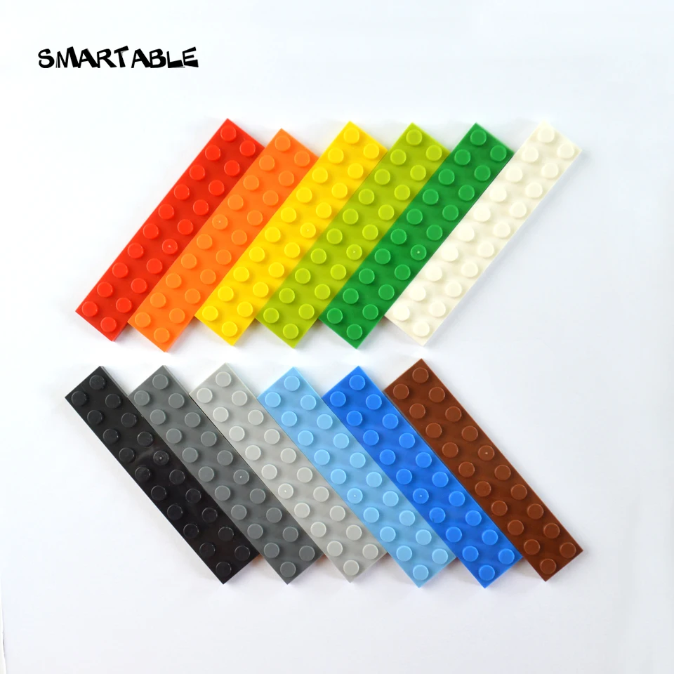 Smartable piastra 2X10 Building Blocks parti LOGO fai da te giocattoli educativi creativi compatibili principali marche 3832 MOC giocattoli 35 pz/lotto