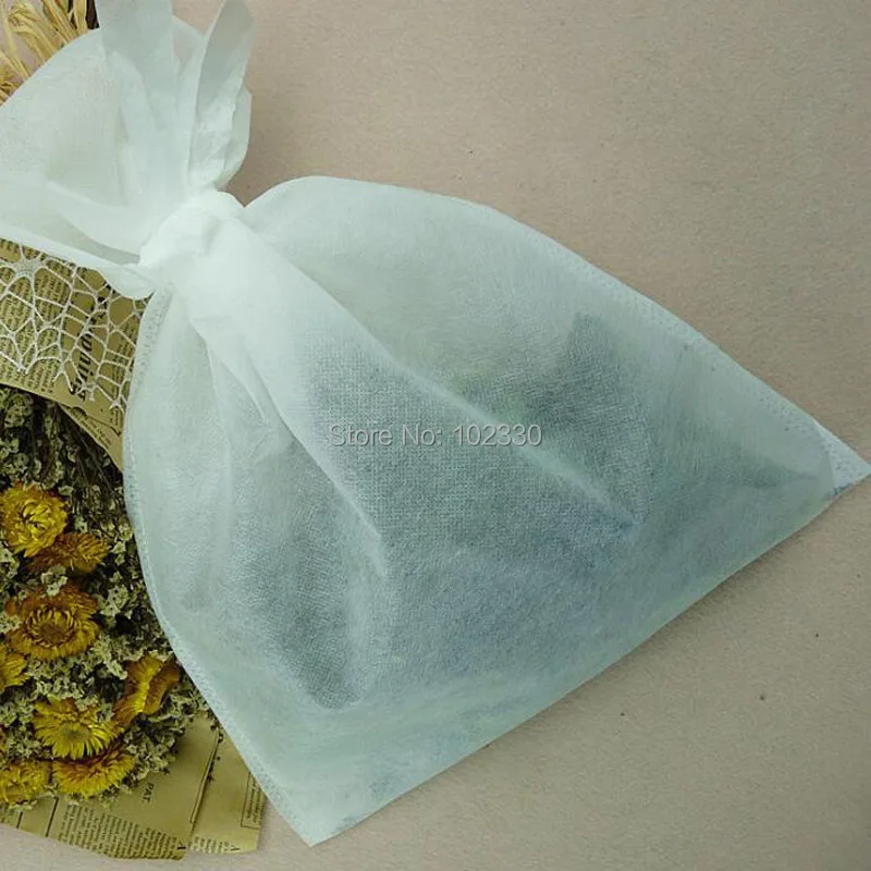 

200pcs Large Size Boiled Bags 300 X400mm Non-woven Fabric Filter Bags With Tie Cloth Plant Medicine Powder Bag