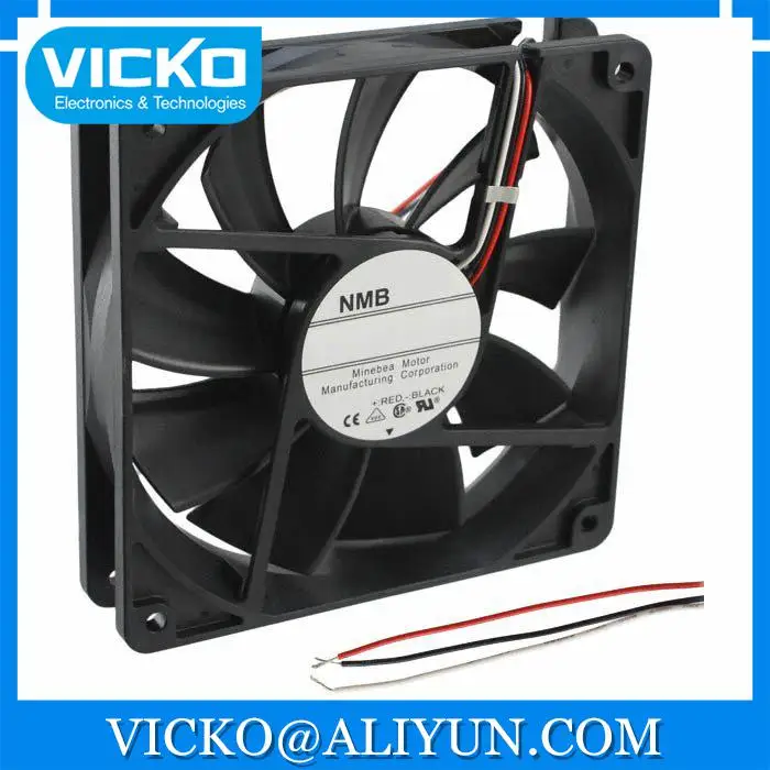 

[VICKO] 4710KL-05W-B59-E50 FAN AXIAL 119X25.5MM 24VDC WIRE Fans